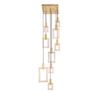 Anello LED Pendant in White Oak (401|1214P24-9-236-A)