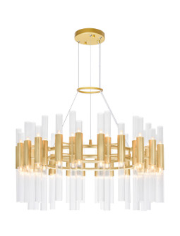 Orgue LED Chandelier in Satin Gold (401|1120P39-72-602)