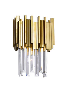 Deco One Light Wall Sconce in Medallion Gold (401|1112W8-1-169)