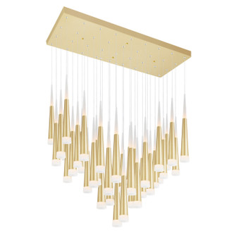 Andes LED Pendant in Satin Gold (401|1103P38-36-602)