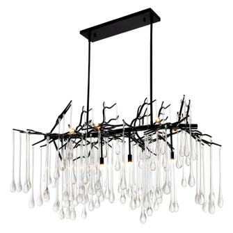 Anita Ten Light Chandelier in Black (401|1094P47-10-101)