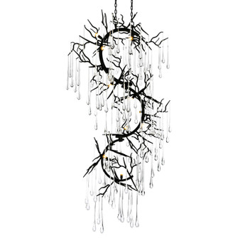 Anita 12 Light Chandelier in Black (401|1094P26-12-101)