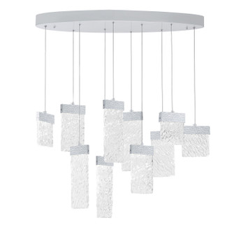 Carolina LED Chandelier in Pewter (401|1090P40-10-269-O)
