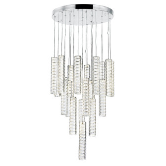 Celina LED Chandelier in Chrome (401|1046P20-19-601)