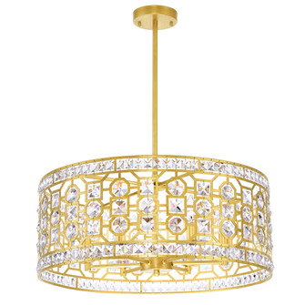 Belinda Six Light Chandelier in Champagne (401|1026P23-6-193)