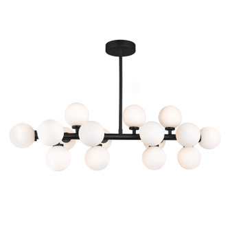 Arya LED Chandelier in Black (401|1020P36-16-101)