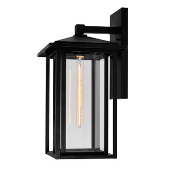 Crawford One Light Outdoor Wall Mount in Black (401|0417W11-1-101)
