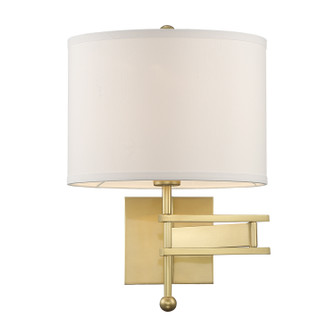 Marshall One Light Wall Sconce in Aged Brass (60|MAR-A8031-AG)