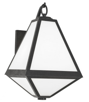 Glacier Two Light Outdoor Wall Sconce in Black Charcoal (60|GLA-9722-OP-BC)
