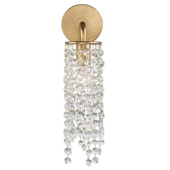 Gabrielle One Light Wall Sconce in Antique Gold (60|GAB-B7311-GA)