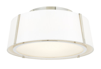 Fulton Three Light Semi Flush Mount in Polished Nickel (60|FUL-905-PN)