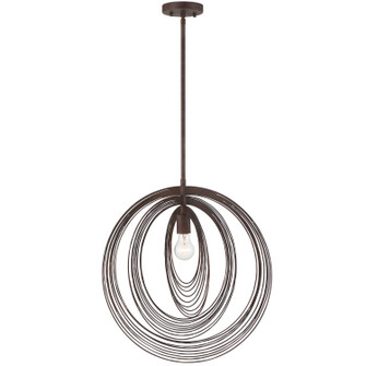 Doral One Light Pendant in Forged Bronze (60|DOR-B7711-FB)