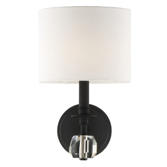 Chimes One Light Wall Sconce in Black Forged (60|CHI-211-BF)