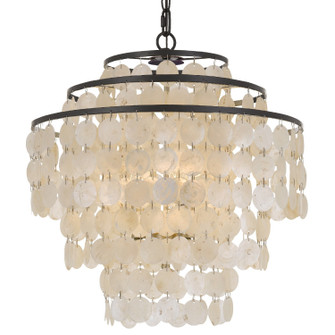 Brielle Four Light Chandelier in Dark Bronze (60|BRI-3008-DB)