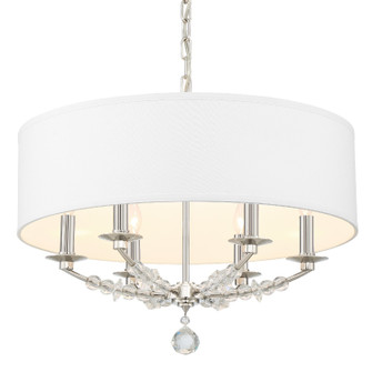 Mirage Six Light Chandelier in Polished Nickel (60|8016-PN)