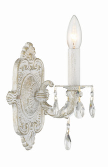 Paris Market One Light Wall Sconce in Antique White (60|5021-AW-CL-SAQ)