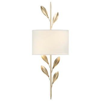 Broche Two Light Wall Sconce in Antique Gold (60|501-GA)