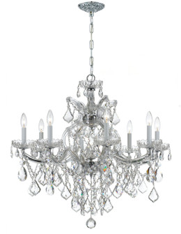 Maria Theresa Nine Light Chandelier in Polished Chrome (60|4409-CH-CL-MWP)