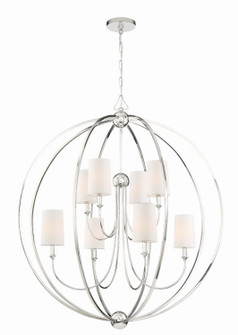 Sylvan Eight Light Chandelier in Polished Nickel (60|2246-PN)