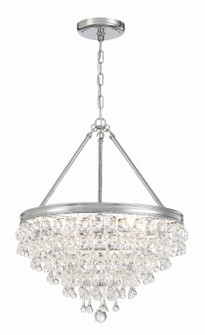 Calypso Six Light Chandelier in Polished Chrome (60|136-CH)