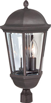 Britannia Three Light Post Mount in Oiled Bronze (Outdoor) (46|Z3025-OBO)