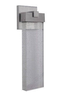 Aria LED Outdoor Wall Lantern in Satin Aluminum (46|Z1614-SA-LED)