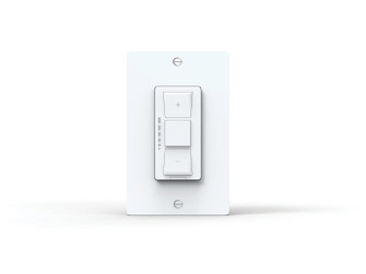 WiFi Dimmer Paddle Switch Smart WiFi On/Off Dimmer Switch Wall Control in White (46|WCSD-100)