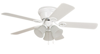 Wyman 3 Light 42''Ceiling Fan in White (46|WC42WW5C3F)