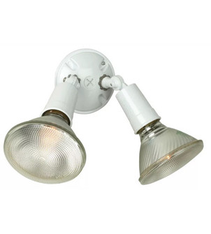 Par Holders Two Light PAR Holder in White (46|PH-2W)