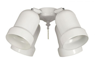 Light Kit-Armed LED Ceiling Fan Light Kit in White (46|LK414-WW-LED)