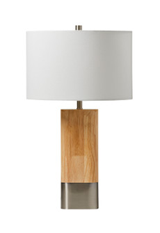 Table Lamp One Light Table Lamp in Brushed Polished Nickel (46|86246)