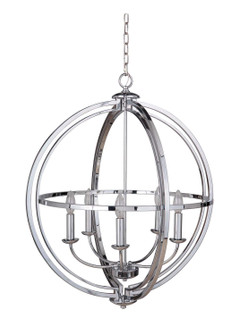 Berkeley Five Light Foyer Pendant in Chrome (46|40135-CH)