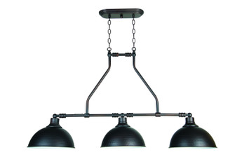 Timarron Three Light Island Chandelier in Aged Bronze Brushed (46|35973-ABZ)