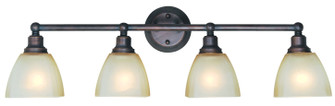Bradley Four Light Vanity in Bronze (46|26604-BZ)