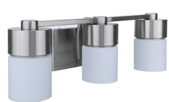 District Three Light Vanity in Brushed Polished Nickel (46|12322BNK3)