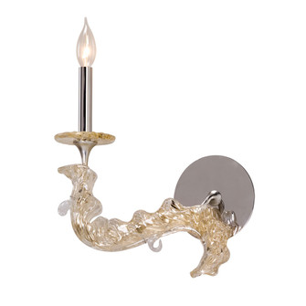 Cielo One Light Wall Sconce in Silver Leaf (68|221-11)