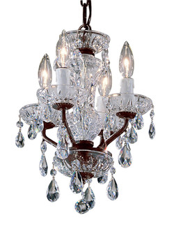 Daniele Four Light Mini Chandelier in Chrome (92|8384 CH C)