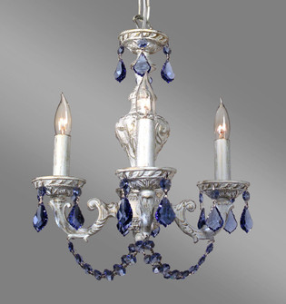 Gabrielle Color Four Light Mini Chandelier in Antique White (92|8335 AW SAP)