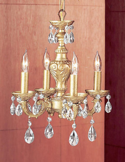 Gabrielle Four Light Mini Chandelier in English Bronze (92|8334 EB PRO)