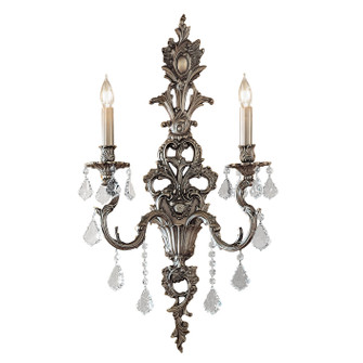 Majestic Two Light Wall Sconce in French Gold (92|57342 FG CGT)