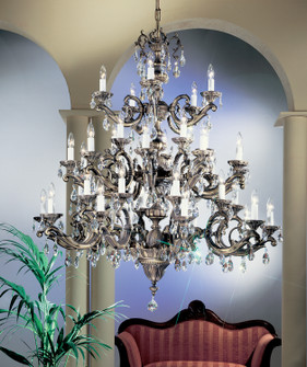 Princeton II 40 Light Chandelier in Millennium Silver (92|57240 MS)