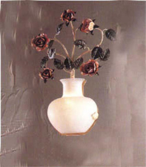 Bouquet One Light Wall Sconce in Ivory (92|3695)