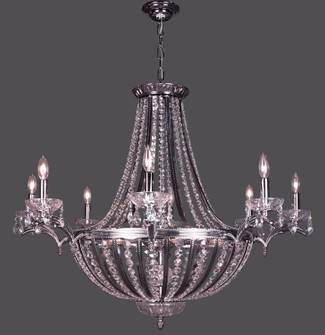 Terragona 16 Light Chandelier in Chrome with Black patina (92|1928 CHB CP)