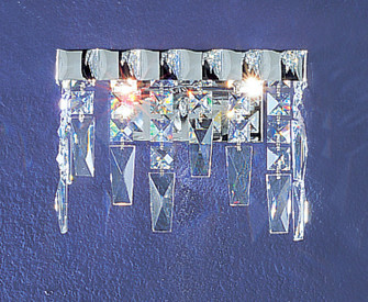 Uptown Two Light Wall Sconce in Chrome (92|1902 CH CP)
