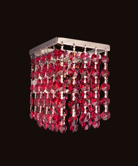 Bedazzle One Light Wall Sconce in Chrome (92|16102 SLT)