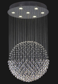 Corpi Celeste Seven Light Chandelier in Chrome (92|16007 CH CP)