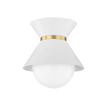 Scout One Light Flush Mount in Soft White/Patina Brass (67|C8610-SWH/PBR)
