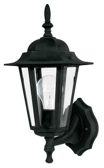 Outdoor One Light Outdoor Wall Lantern in Black (65|9825BK)