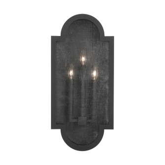 Monroe Three Light Wall Mount in Black (65|934531BK)