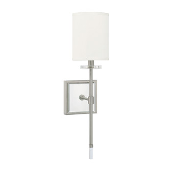 Edin One Light Wall Sconce in Brushed Nickel (65|628413BN-684)